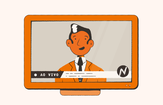 TV com transmissão ao vivo